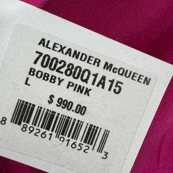 Alexander McQueen Crop Top Shirt Pink Women’s Large